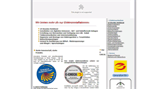 Desktop Screenshot of grebe-cuxhaven.de